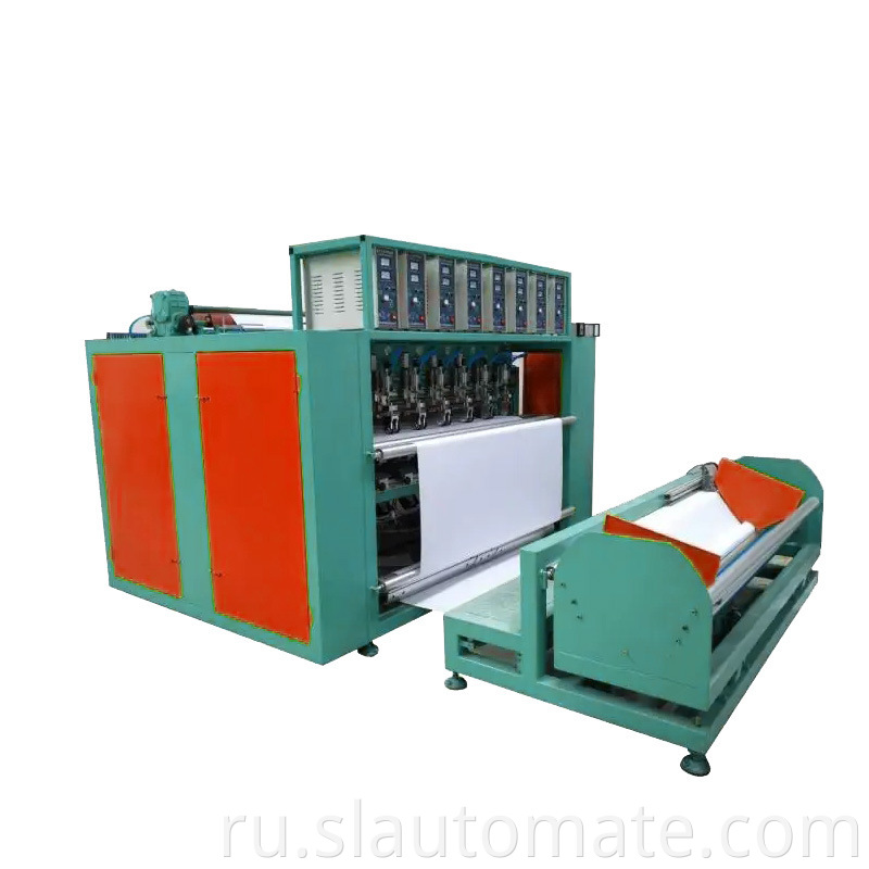 Ultrasonic towel slitting machine